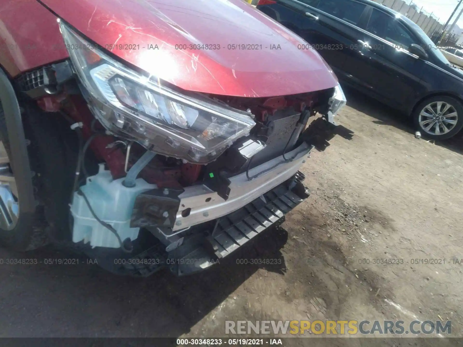 6 Photograph of a damaged car 2T3A1RFV6KW052126 TOYOTA RAV4 2019