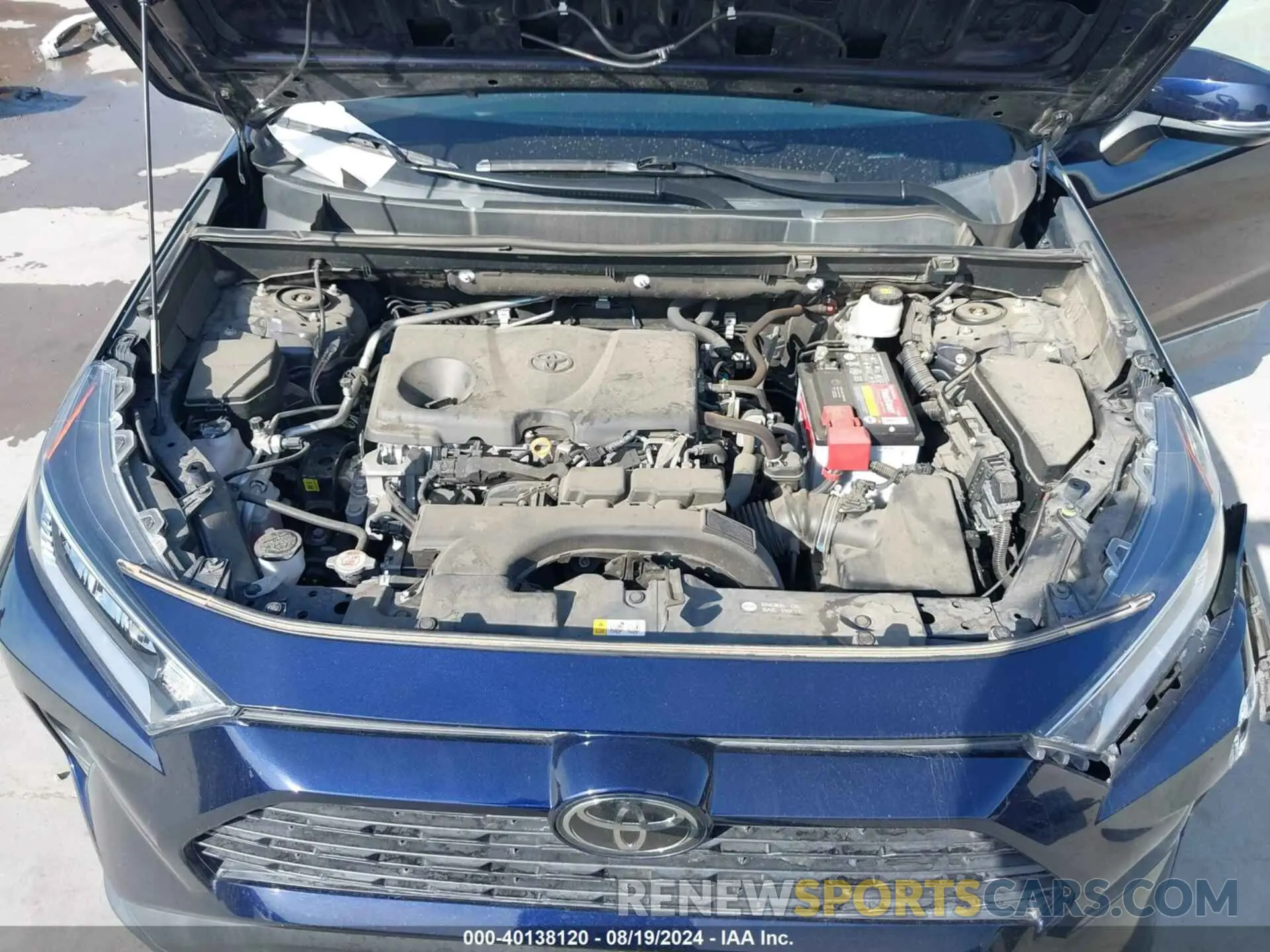 10 Photograph of a damaged car 2T3A1RFV7KC026751 TOYOTA RAV4 2019