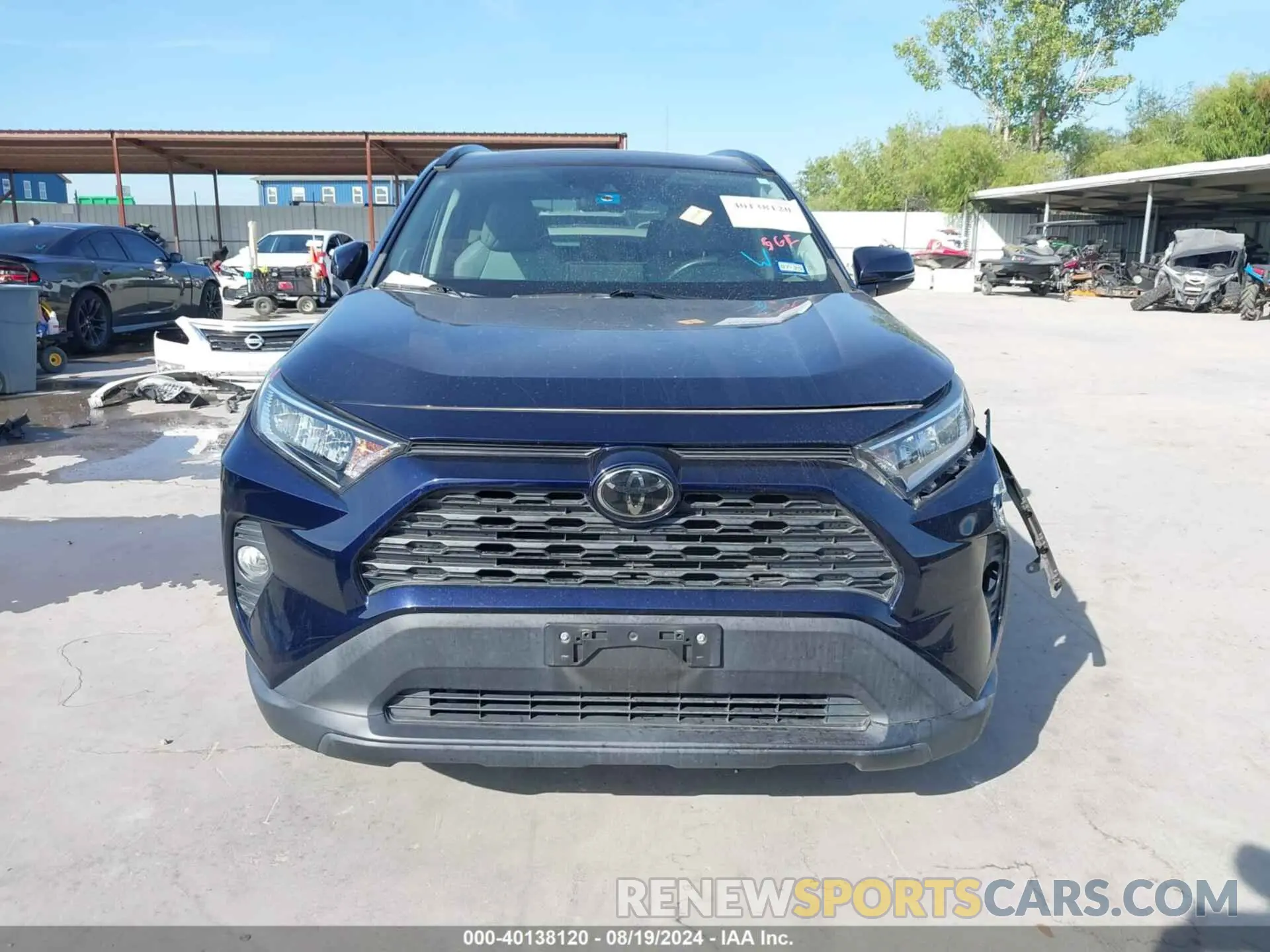12 Photograph of a damaged car 2T3A1RFV7KC026751 TOYOTA RAV4 2019