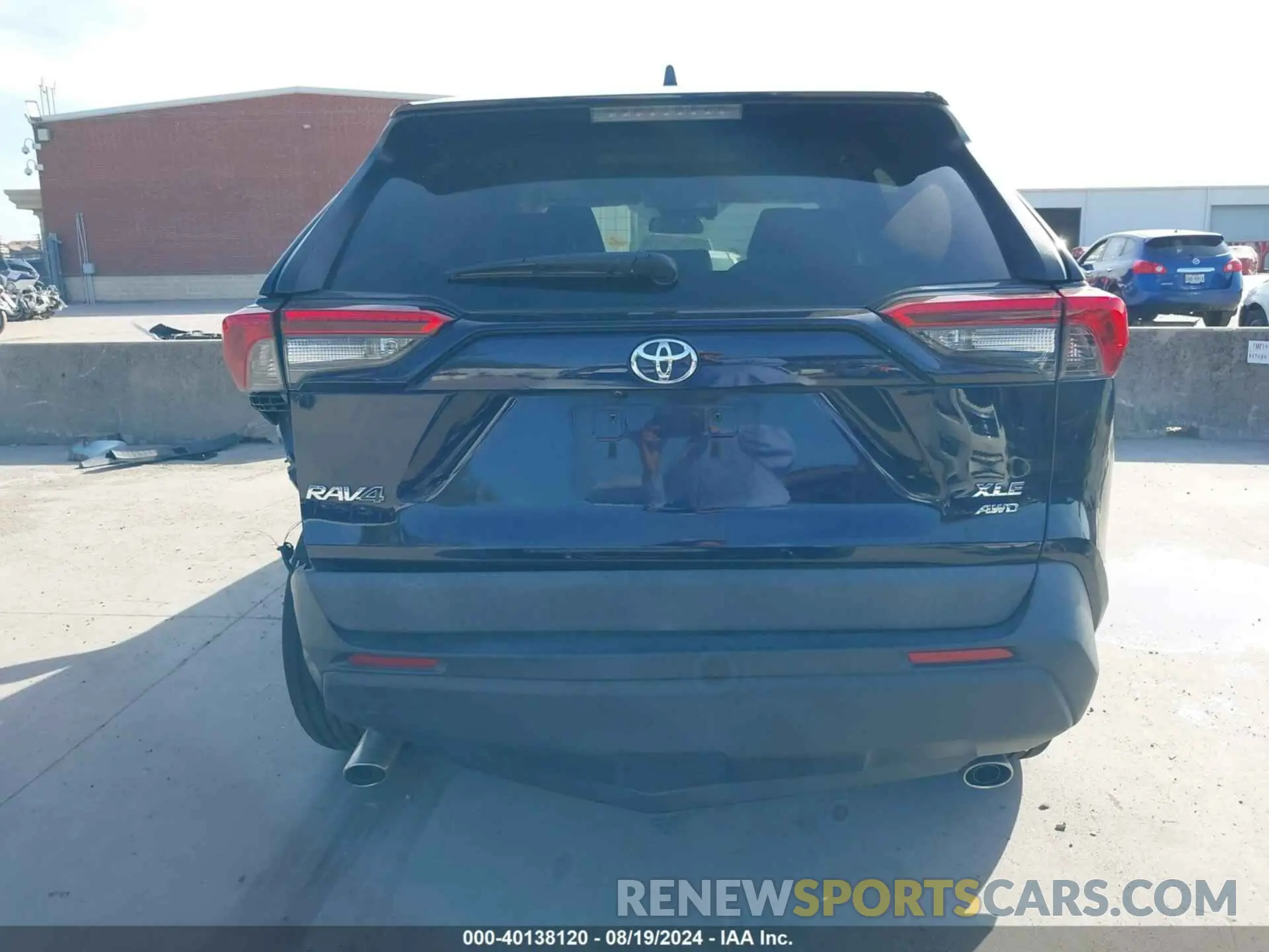 16 Photograph of a damaged car 2T3A1RFV7KC026751 TOYOTA RAV4 2019