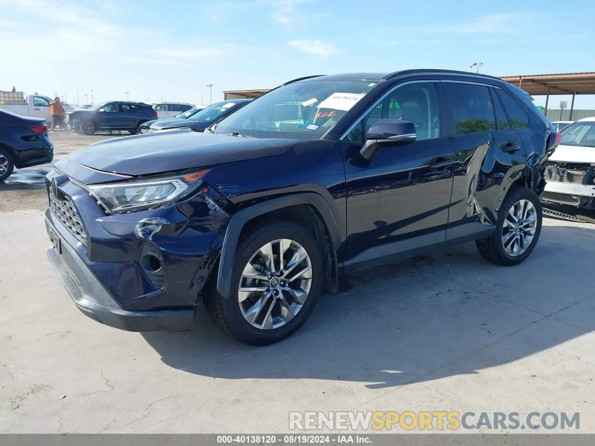 2 Photograph of a damaged car 2T3A1RFV7KC026751 TOYOTA RAV4 2019