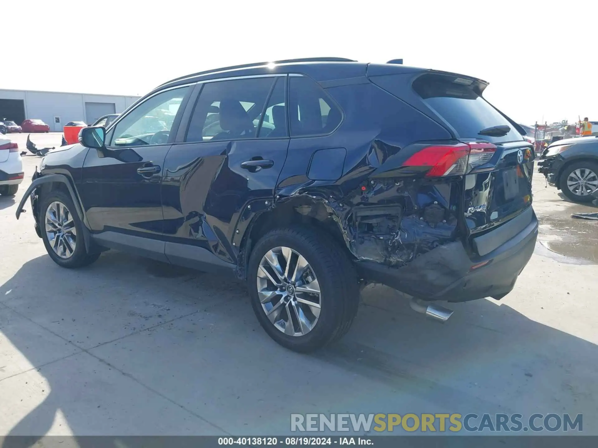 3 Photograph of a damaged car 2T3A1RFV7KC026751 TOYOTA RAV4 2019