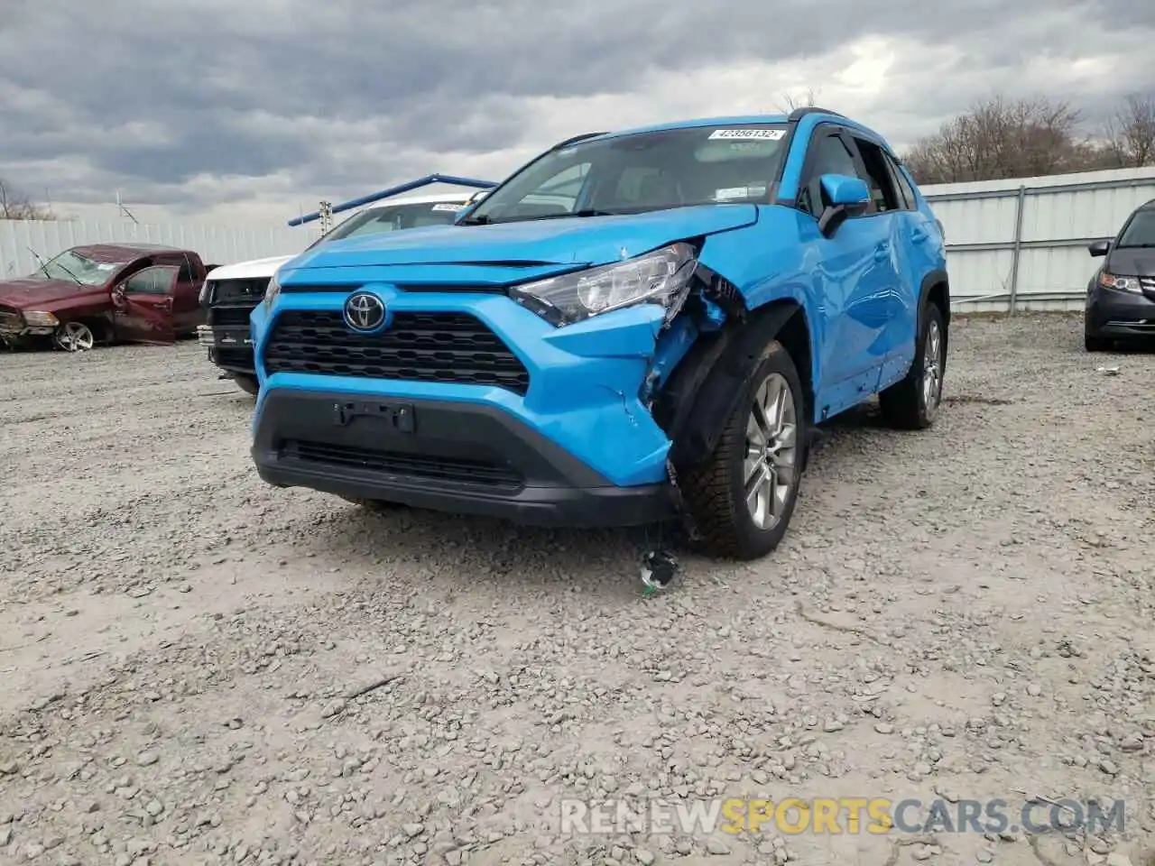 2 Photograph of a damaged car 2T3A1RFV7KC026846 TOYOTA RAV4 2019