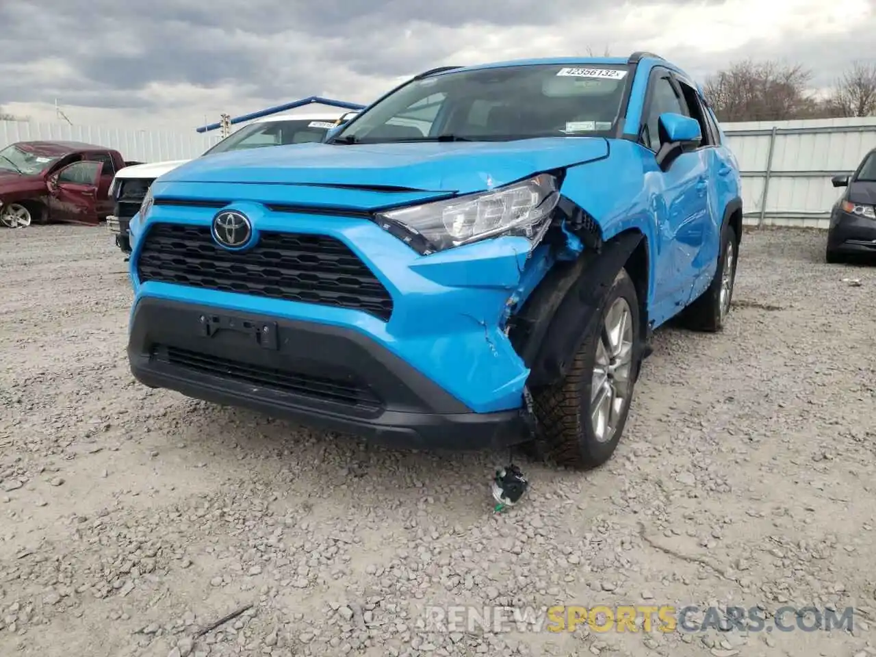 9 Photograph of a damaged car 2T3A1RFV7KC026846 TOYOTA RAV4 2019