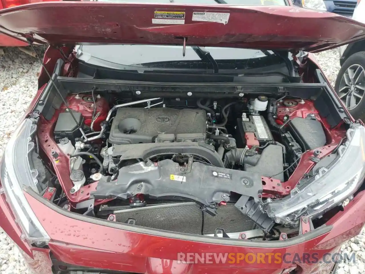 7 Photograph of a damaged car 2T3A1RFV7KC029648 TOYOTA RAV4 2019