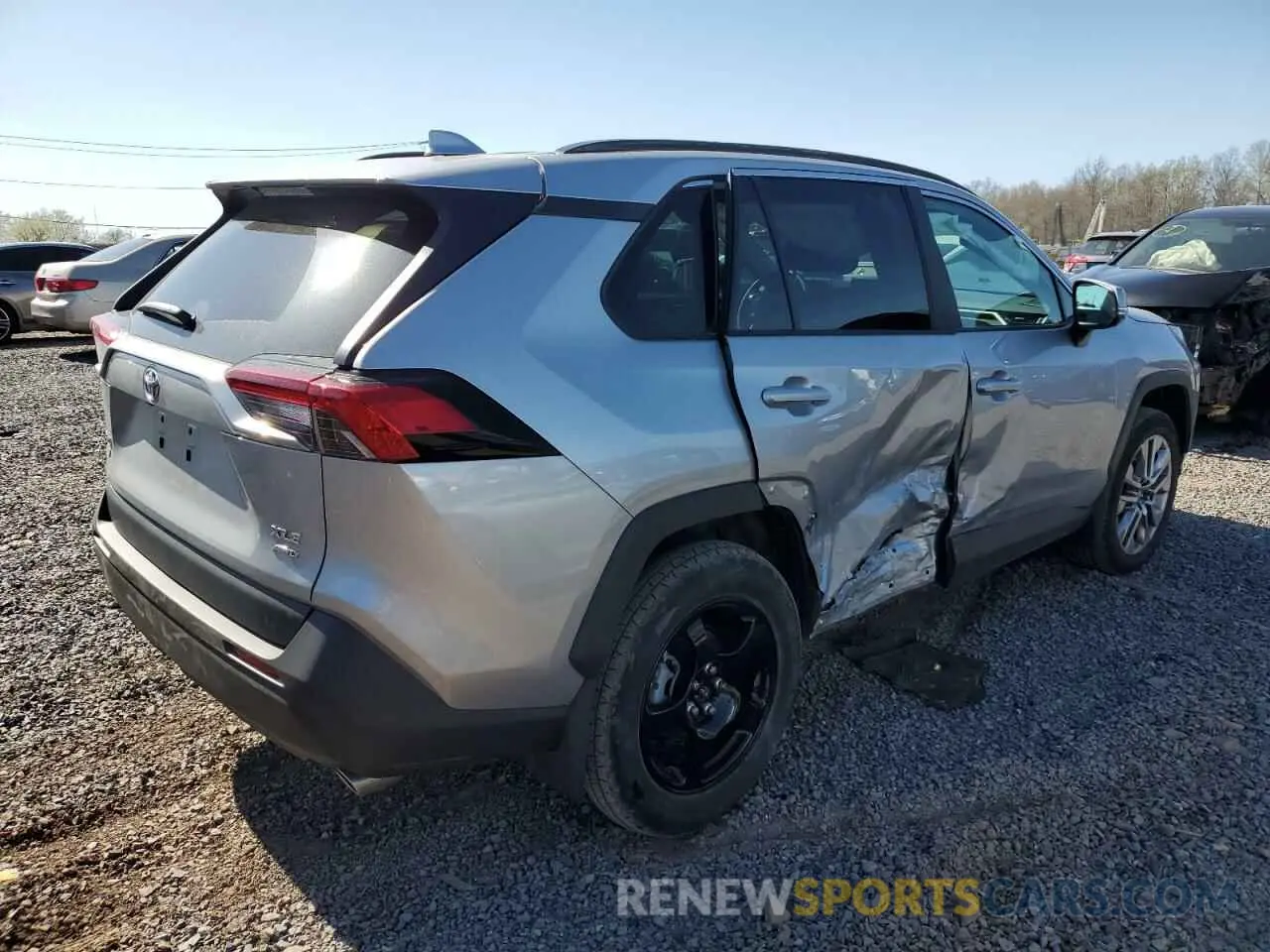 3 Photograph of a damaged car 2T3A1RFV7KC030881 TOYOTA RAV4 2019