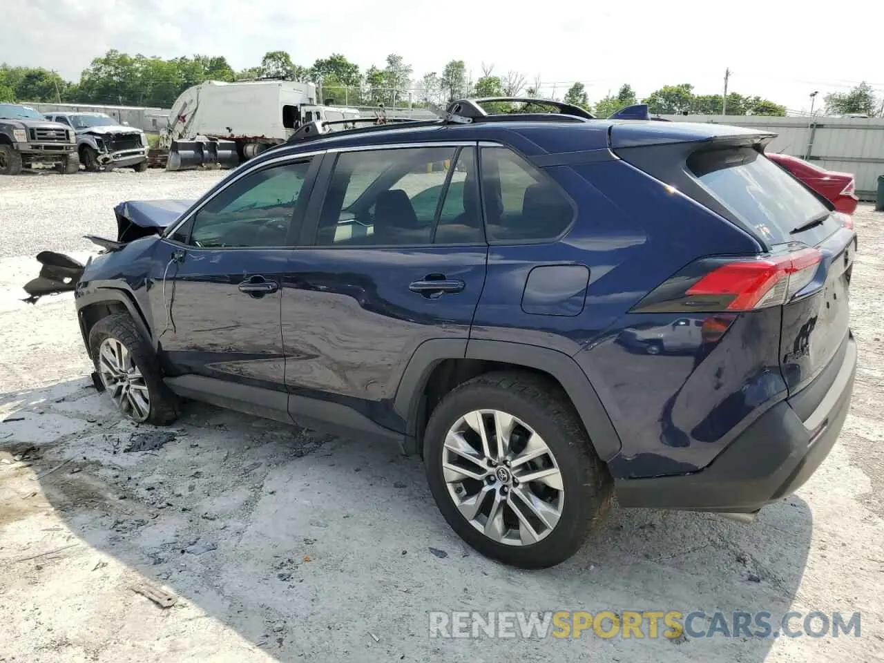 2 Photograph of a damaged car 2T3A1RFV7KW049185 TOYOTA RAV4 2019