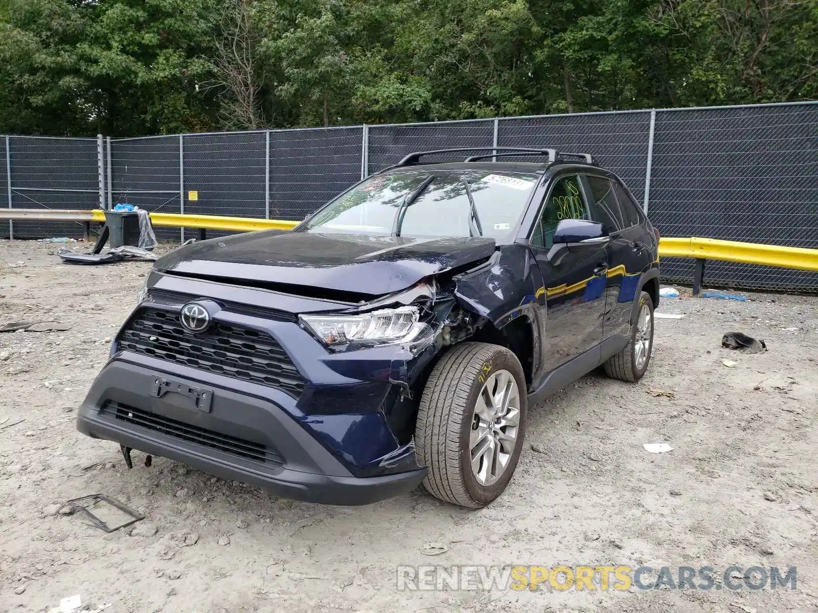 2 Photograph of a damaged car 2T3A1RFV7KW051888 TOYOTA RAV4 2019