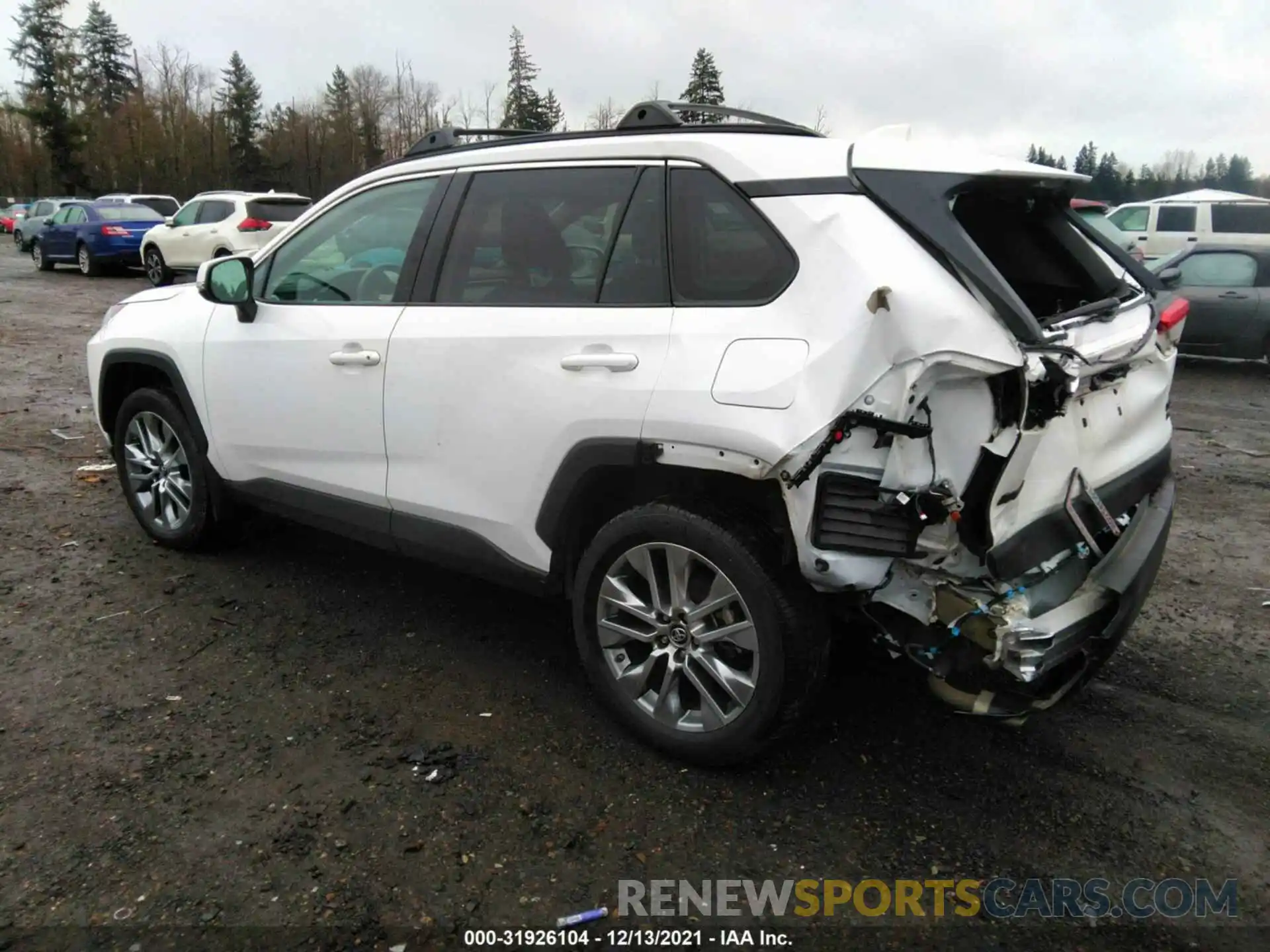 3 Photograph of a damaged car 2T3A1RFV8KC057829 TOYOTA RAV4 2019