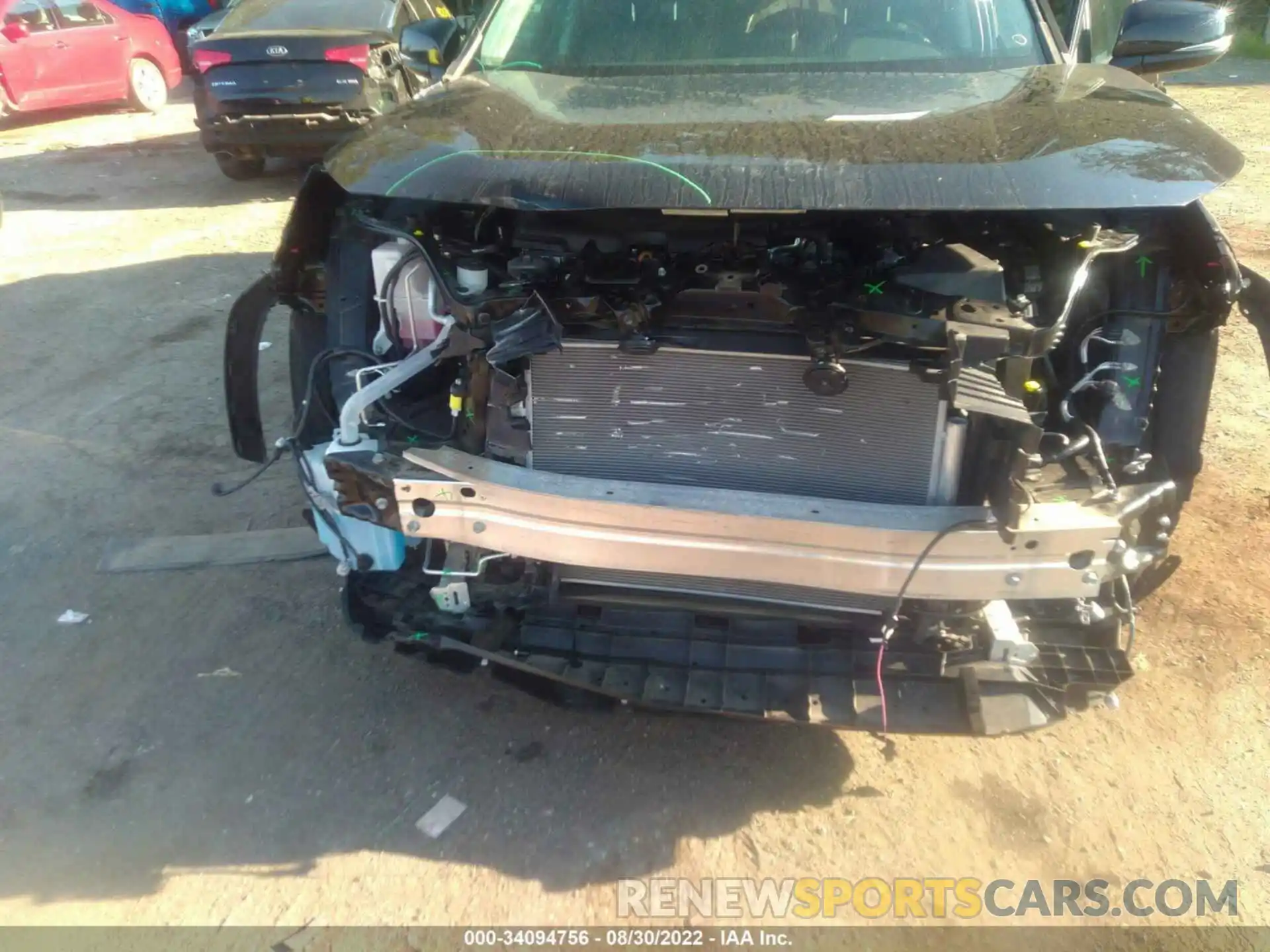 6 Photograph of a damaged car 2T3A1RFV8KW016471 TOYOTA RAV4 2019