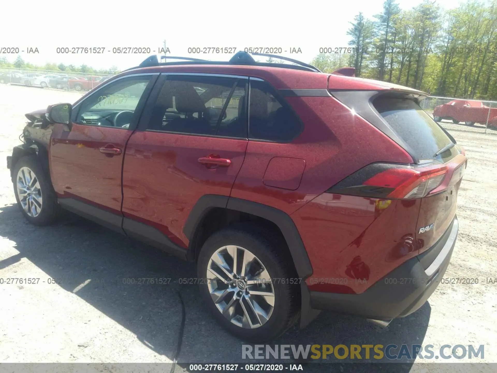 3 Photograph of a damaged car 2T3A1RFV9KC023883 TOYOTA RAV4 2019
