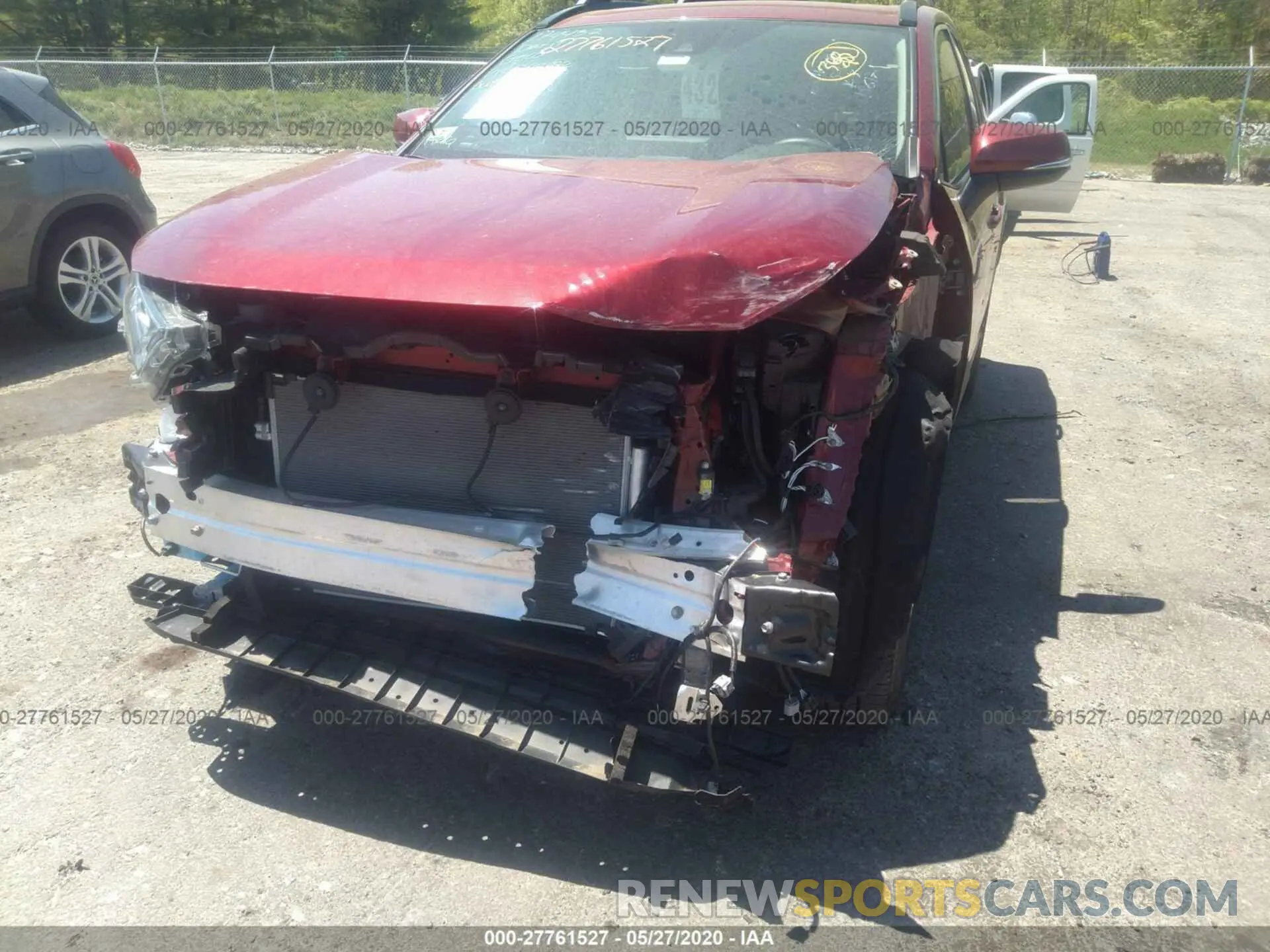 6 Photograph of a damaged car 2T3A1RFV9KC023883 TOYOTA RAV4 2019