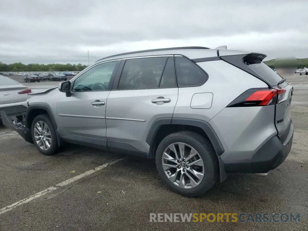 2 Photograph of a damaged car 2T3A1RFV9KC040750 TOYOTA RAV4 2019