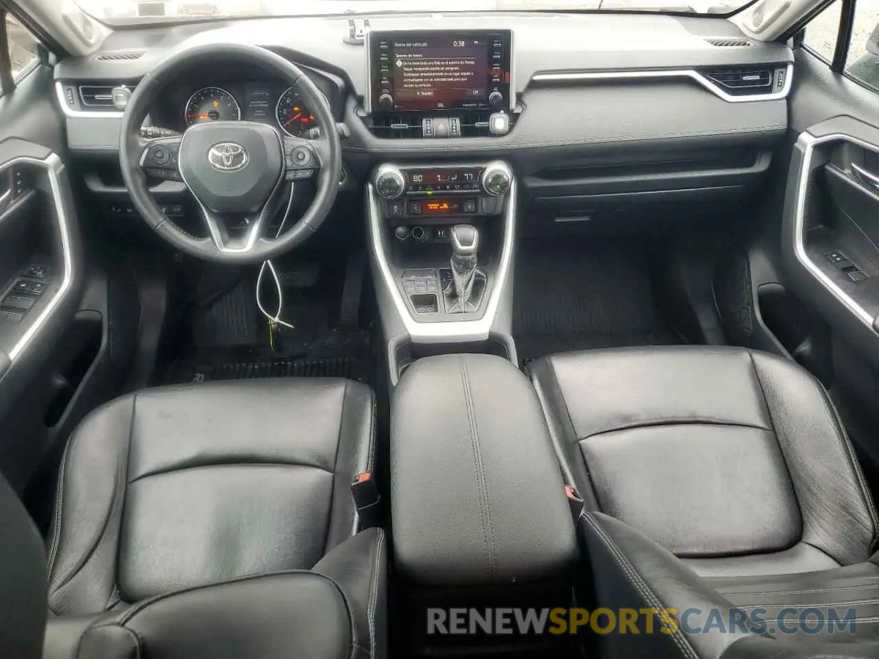8 Photograph of a damaged car 2T3A1RFV9KC040750 TOYOTA RAV4 2019