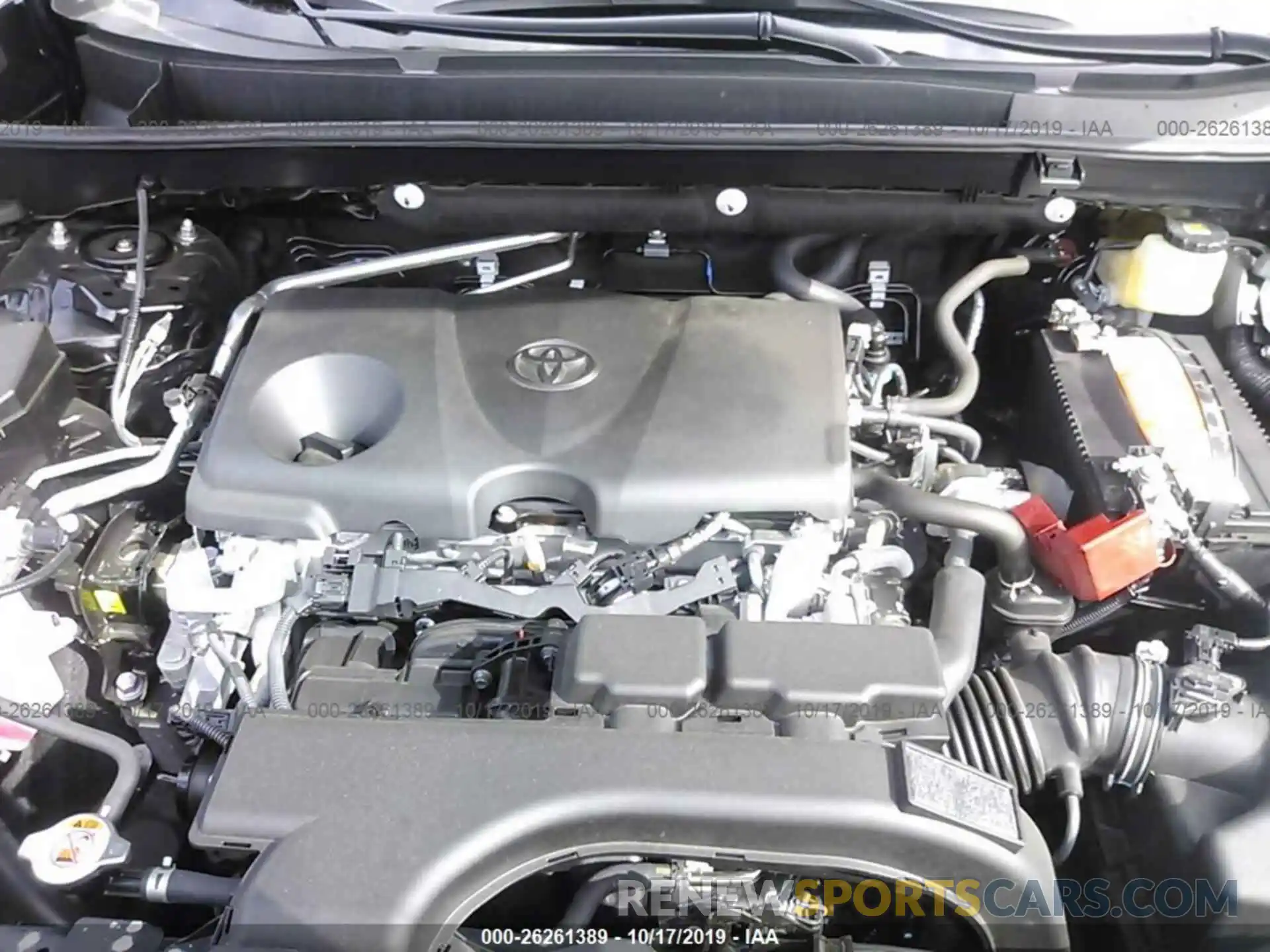 10 Photograph of a damaged car 2T3A1RFV9KW062553 TOYOTA RAV4 2019