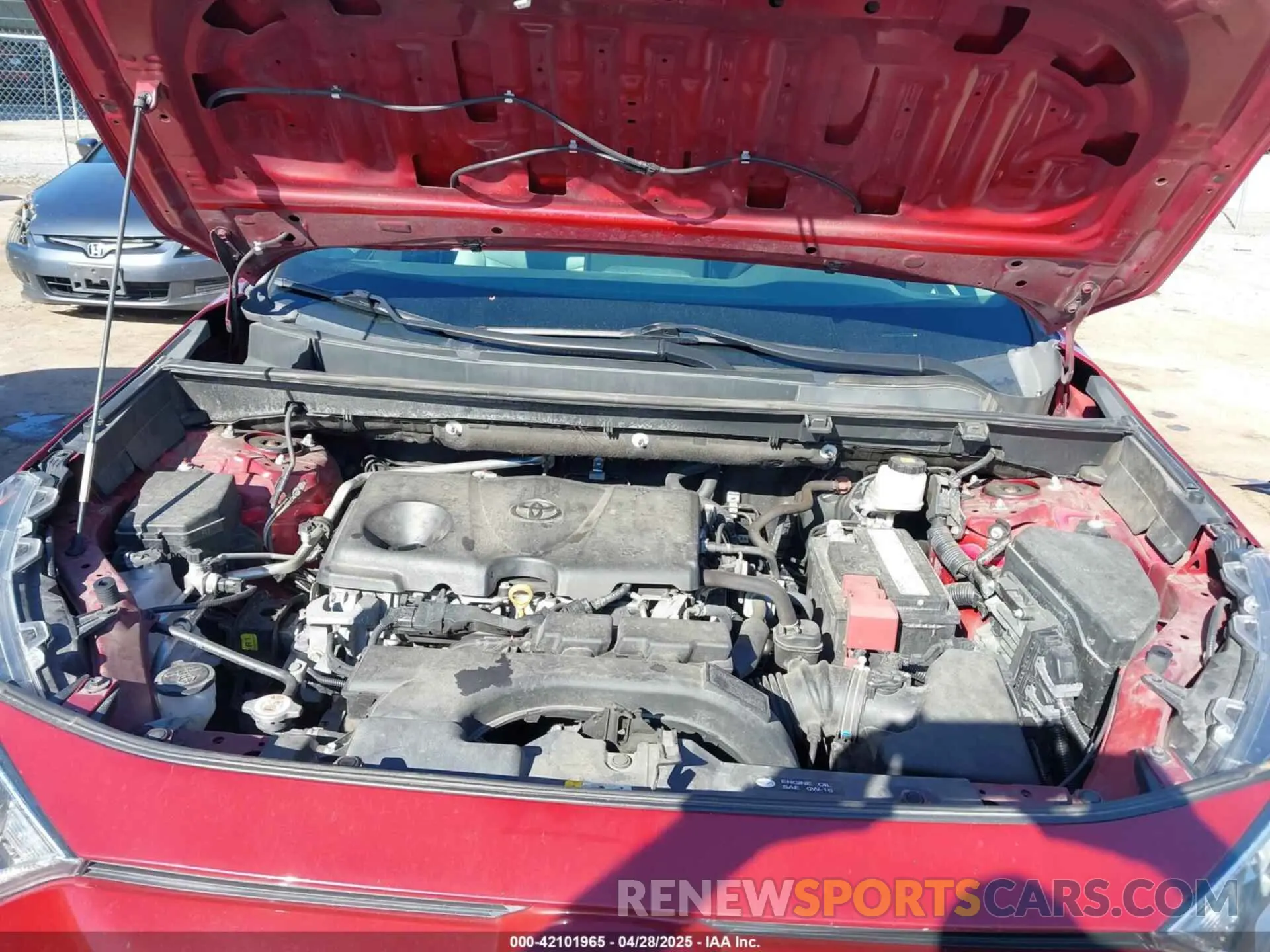 10 Photograph of a damaged car 2T3A1RFVXKC026386 TOYOTA RAV4 2019