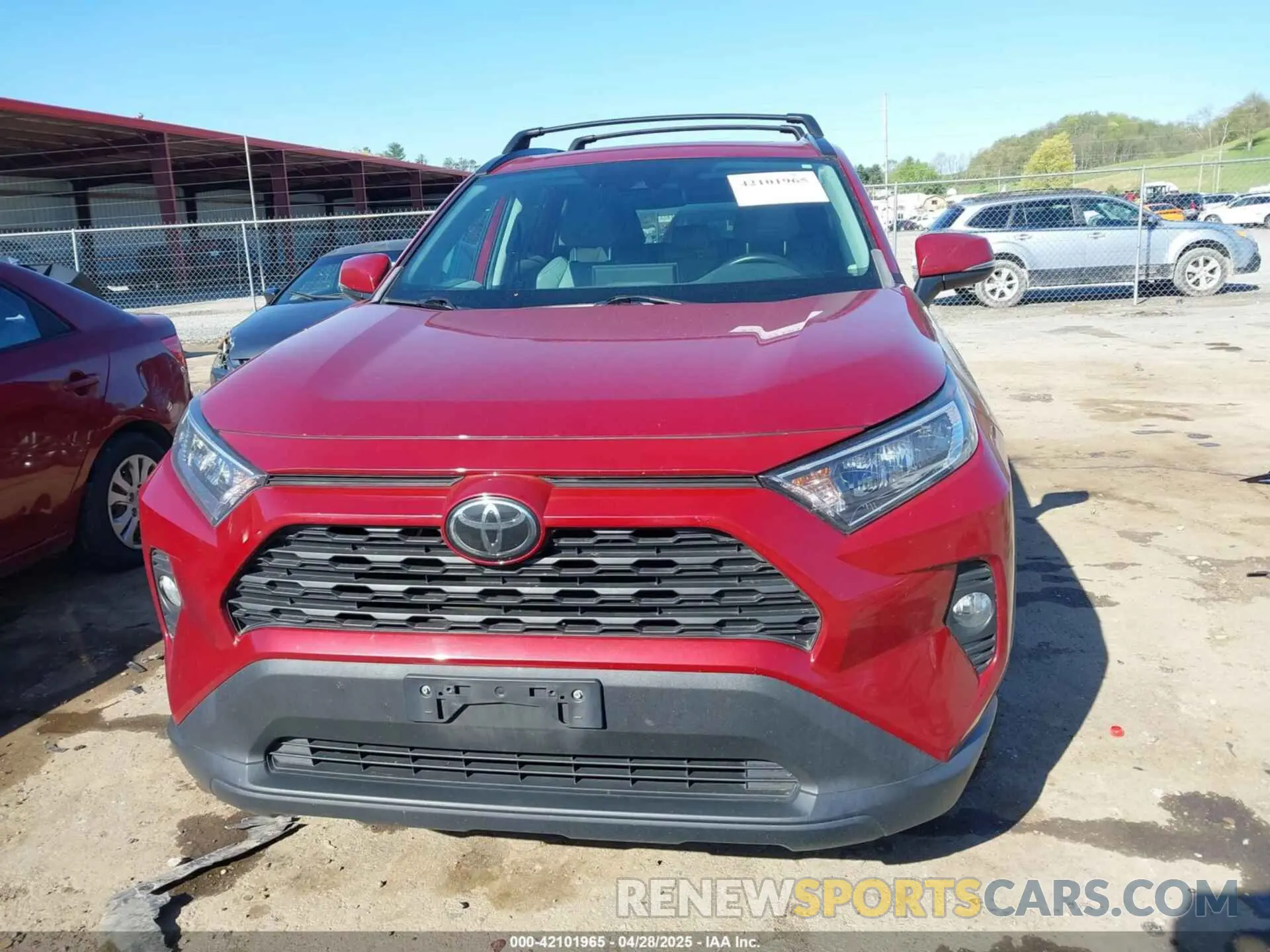 13 Photograph of a damaged car 2T3A1RFVXKC026386 TOYOTA RAV4 2019