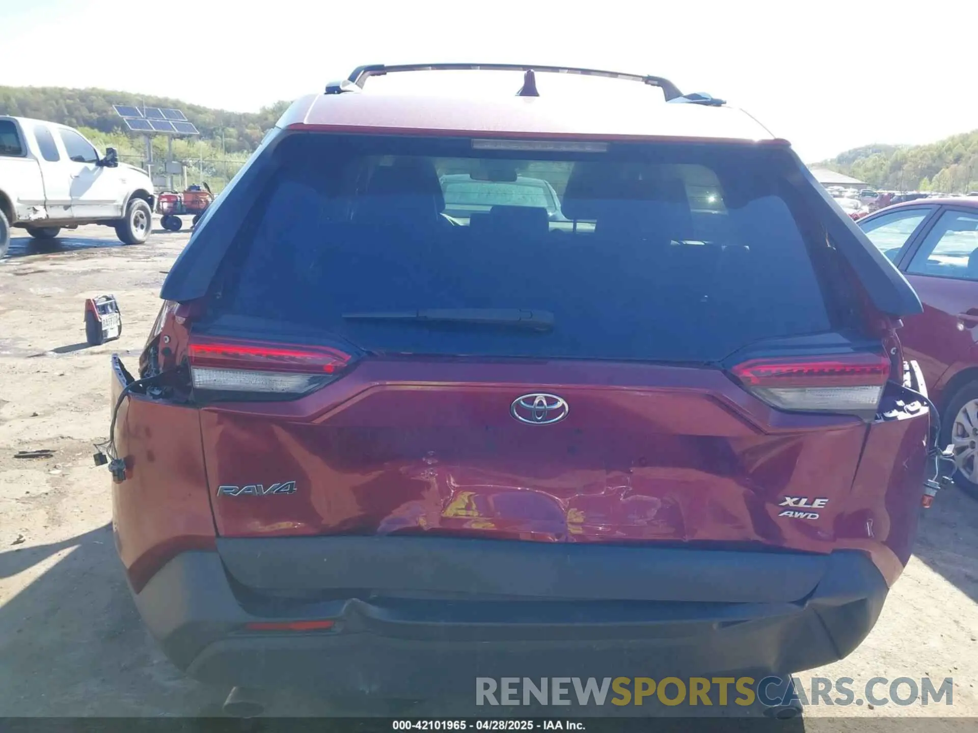 6 Photograph of a damaged car 2T3A1RFVXKC026386 TOYOTA RAV4 2019