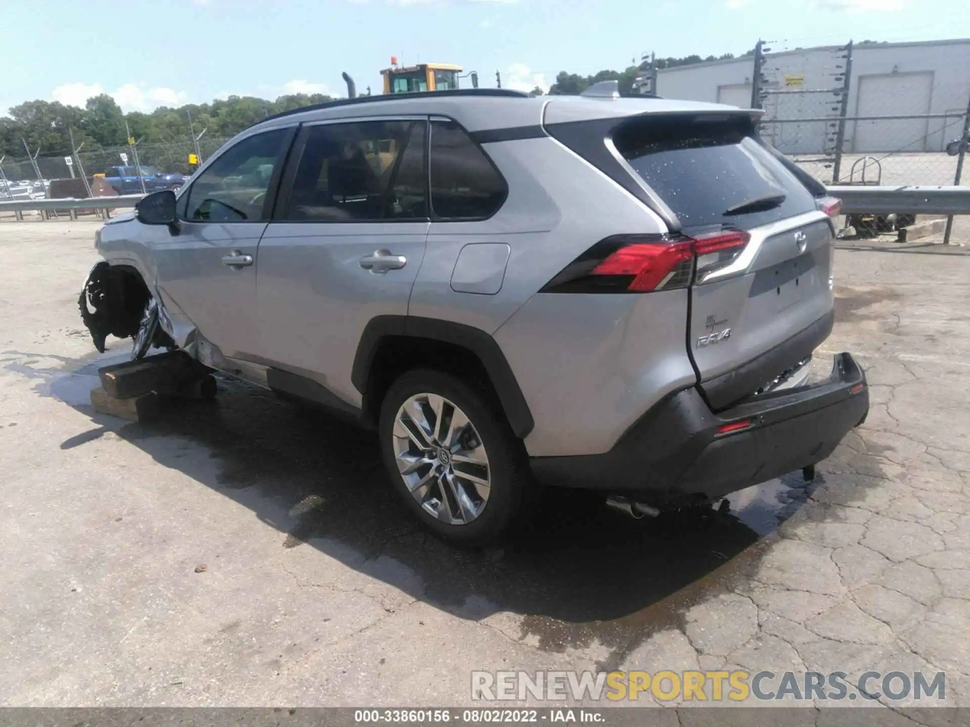 3 Photograph of a damaged car 2T3A1RFVXKC043690 TOYOTA RAV4 2019