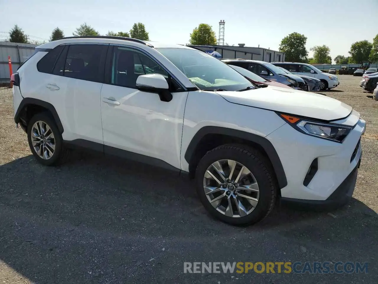 4 Photograph of a damaged car 2T3A1RFVXKC044970 TOYOTA RAV4 2019