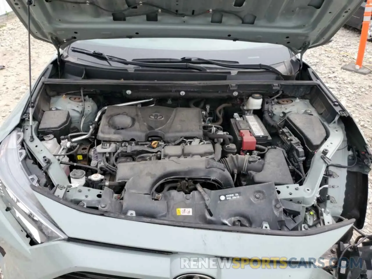 11 Photograph of a damaged car 2T3A1RFVXKW023048 TOYOTA RAV4 2019