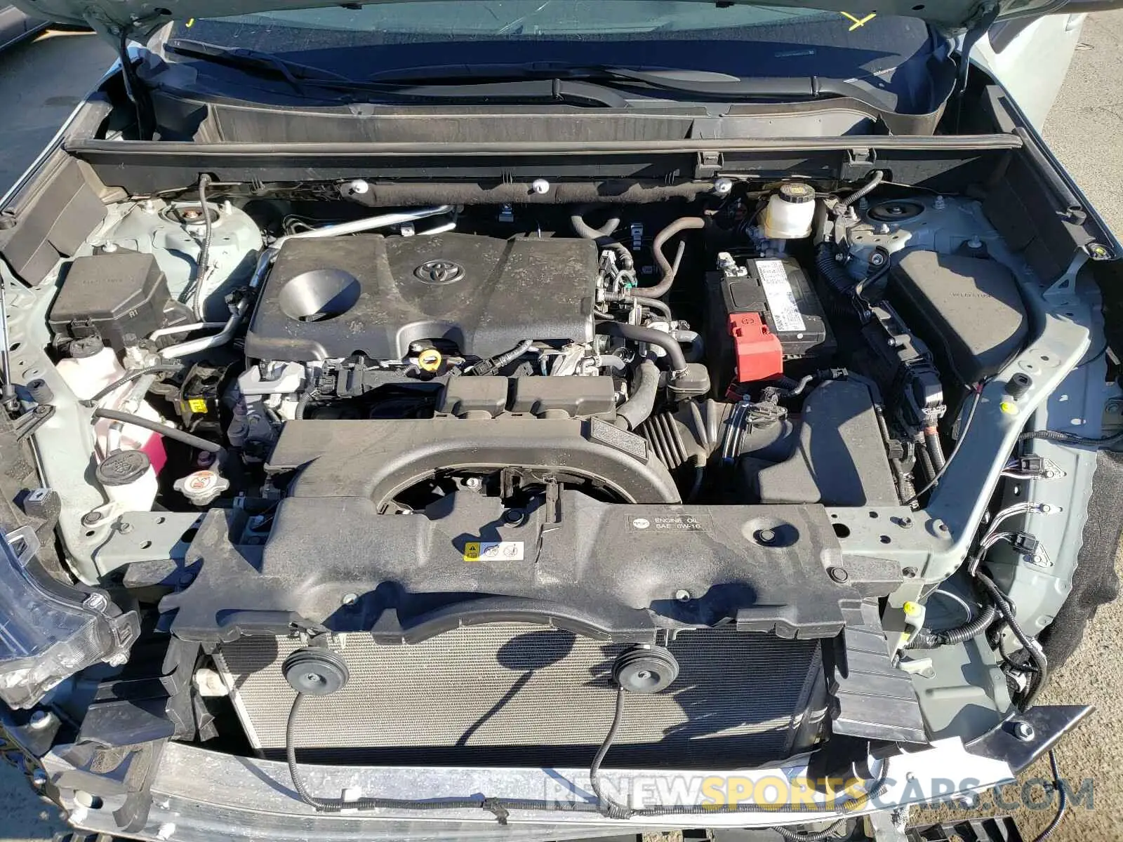 7 Photograph of a damaged car 2T3A1RFVXKW053330 TOYOTA RAV4 2019