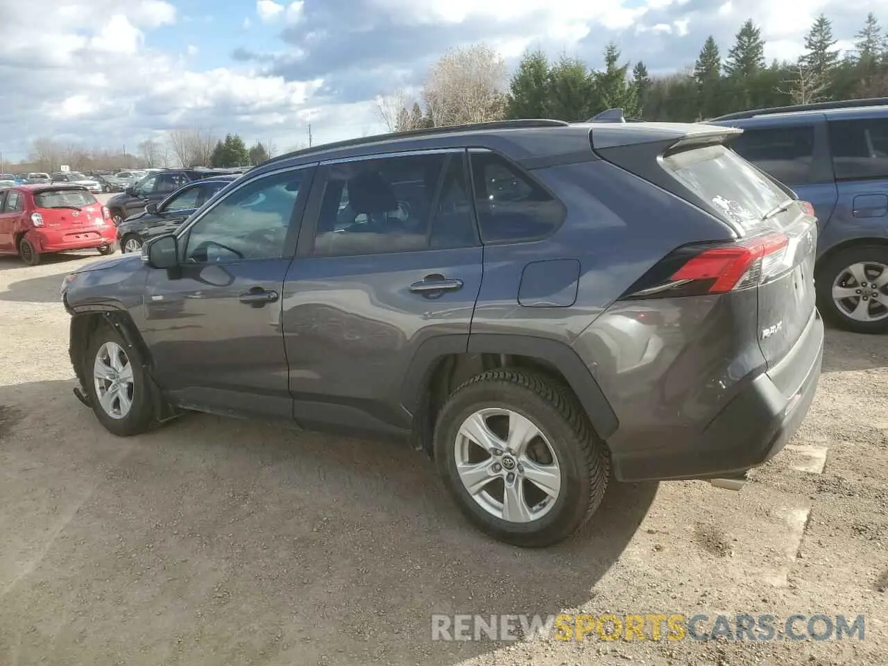 2 Photograph of a damaged car 2T3B1RFV0KW018655 TOYOTA RAV4 2019