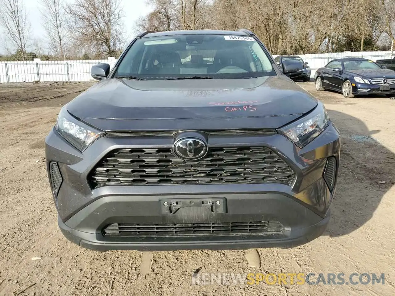 5 Photograph of a damaged car 2T3B1RFV0KW040655 TOYOTA RAV4 2019