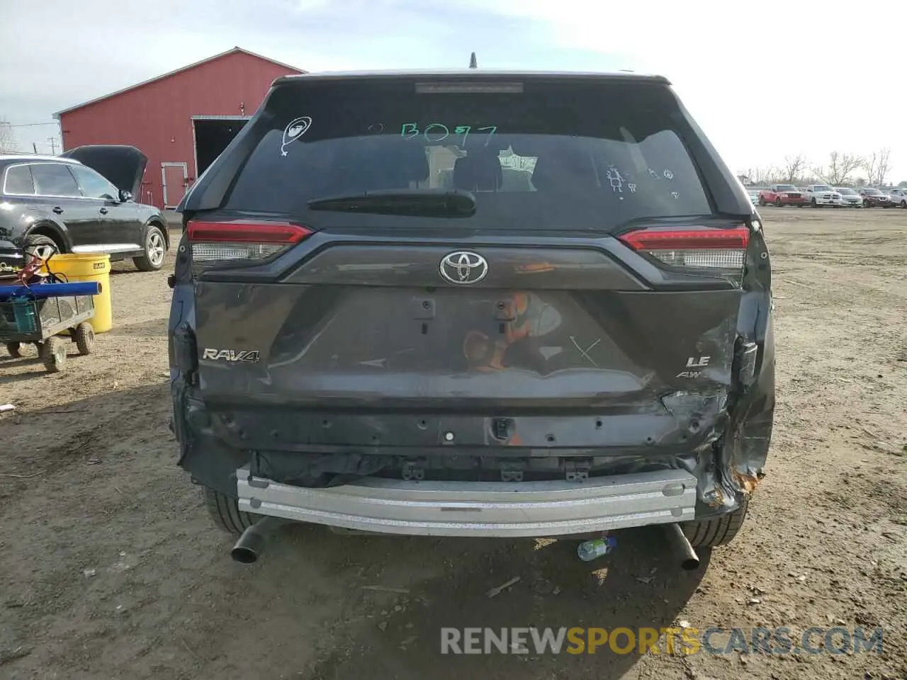 6 Photograph of a damaged car 2T3B1RFV0KW040655 TOYOTA RAV4 2019