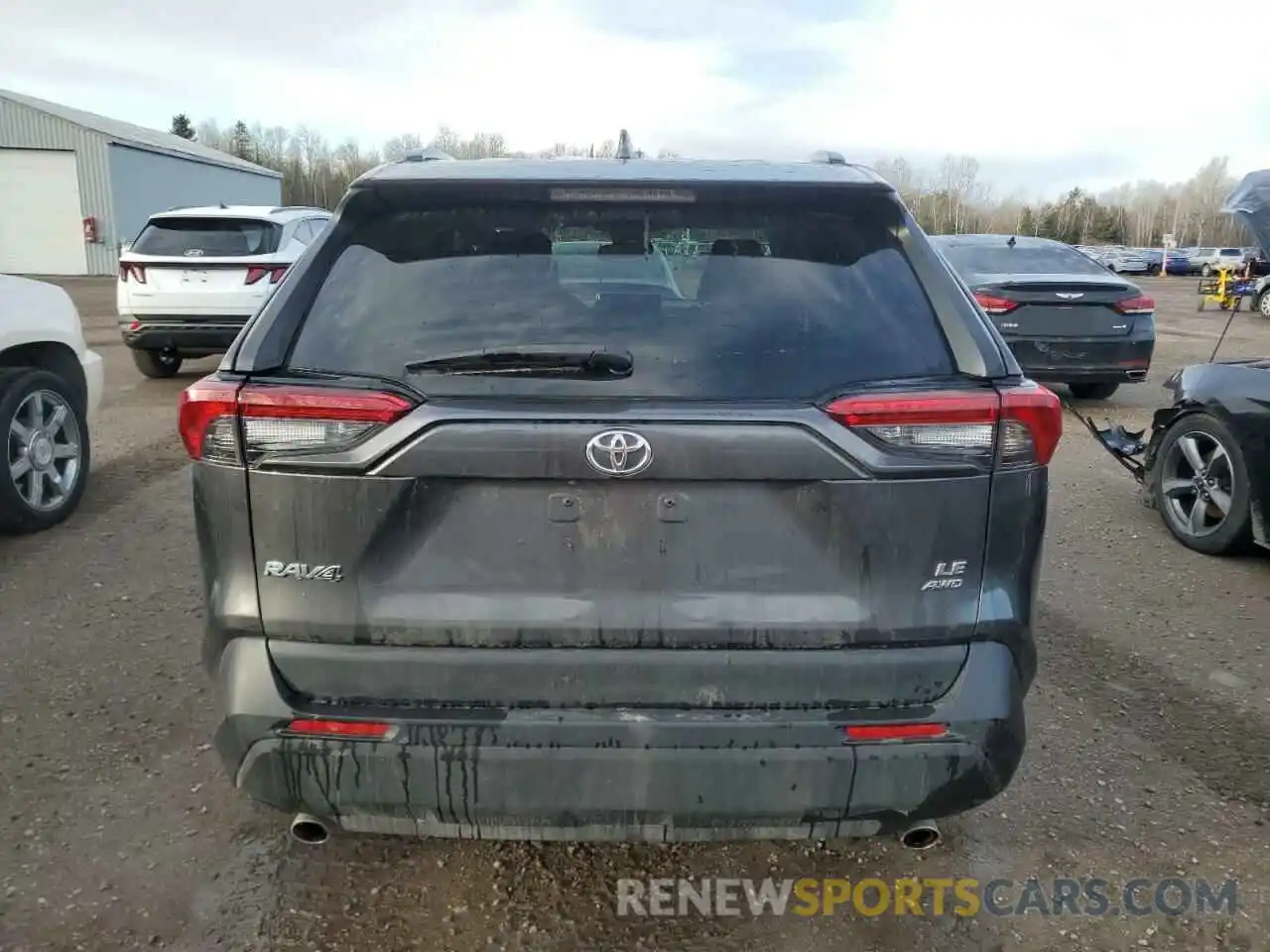 6 Photograph of a damaged car 2T3B1RFV1KW031494 TOYOTA RAV4 2019