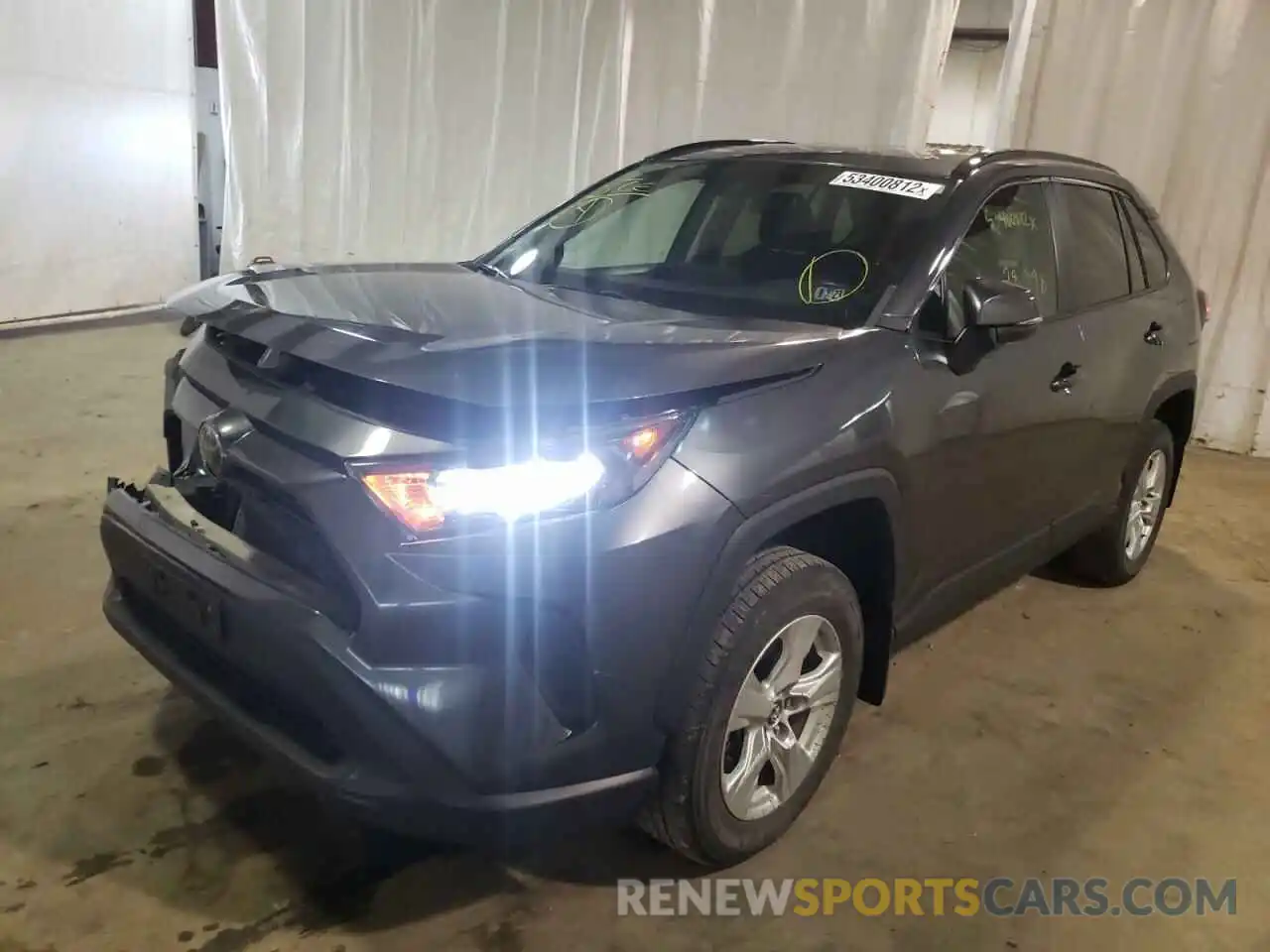 2 Photograph of a damaged car 2T3B1RFV2KC038455 TOYOTA RAV4 2019