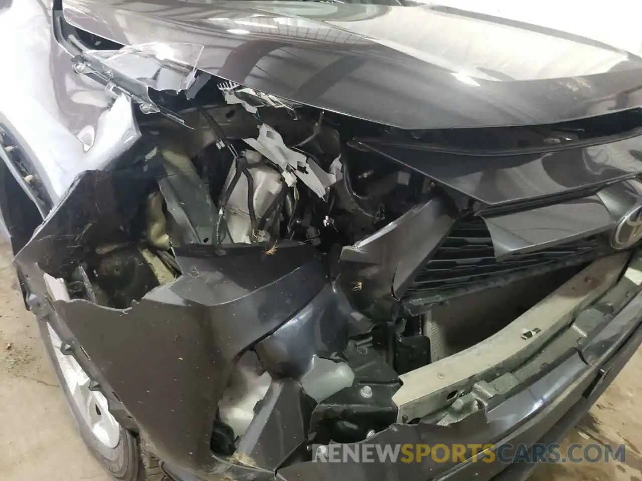 9 Photograph of a damaged car 2T3B1RFV2KC038455 TOYOTA RAV4 2019