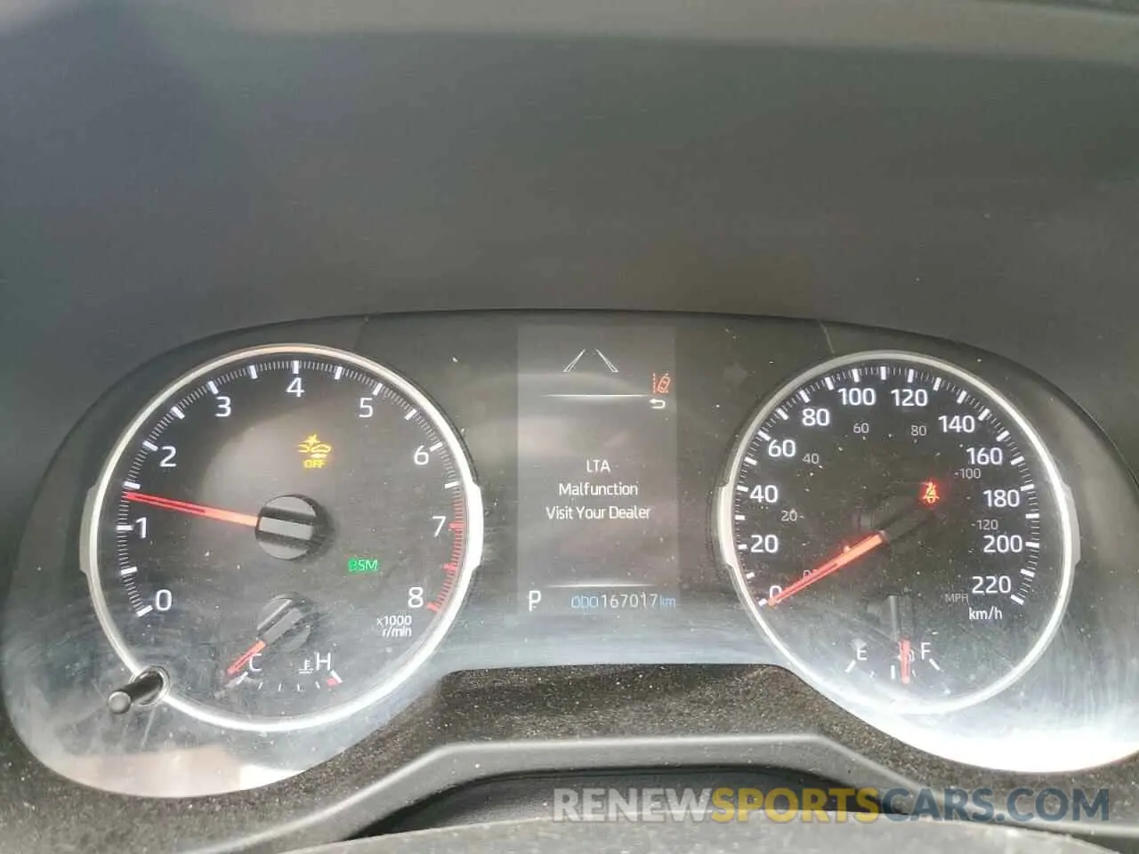 9 Photograph of a damaged car 2T3B1RFV4KW062707 TOYOTA RAV4 2019