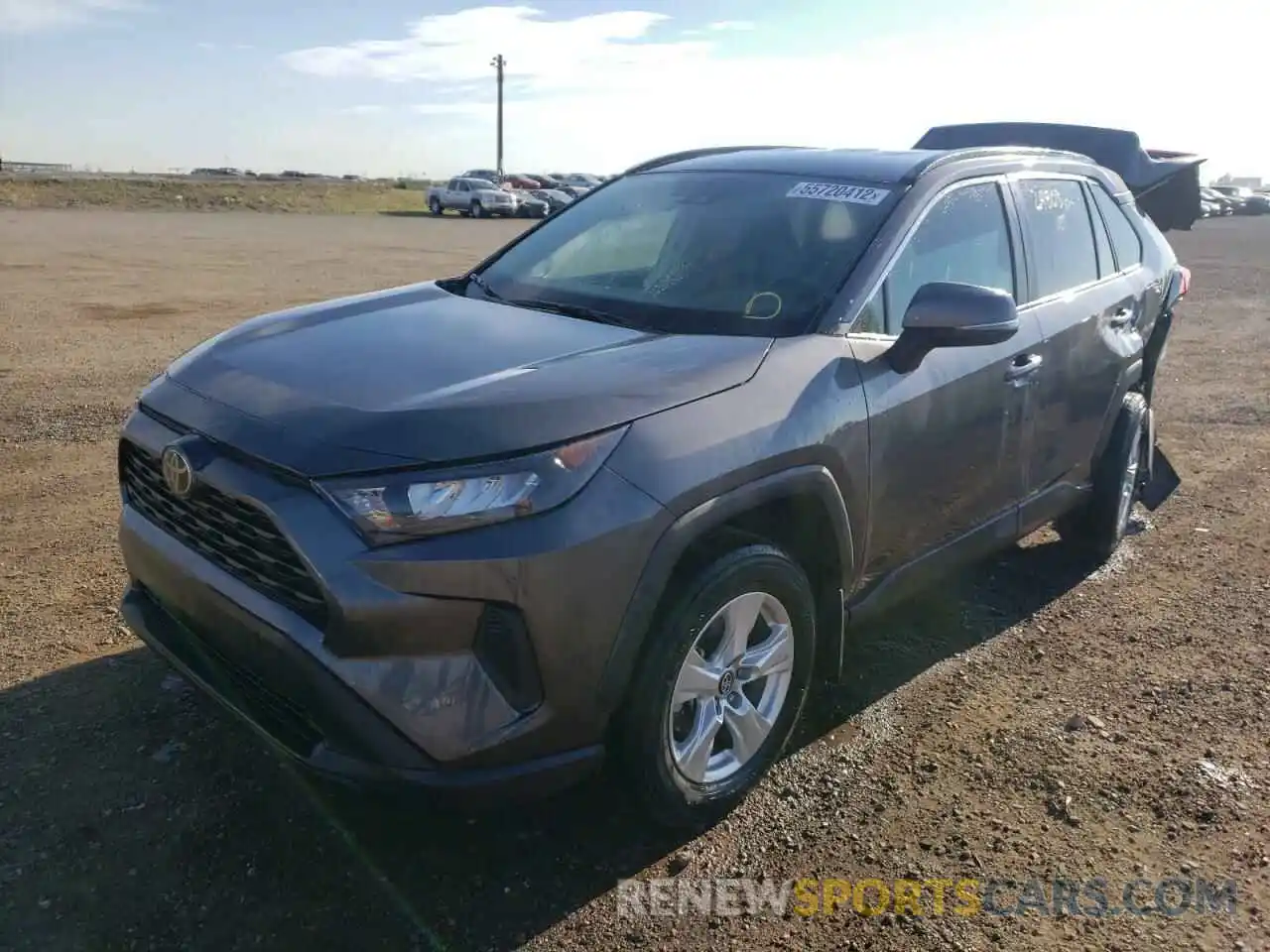 2 Photograph of a damaged car 2T3B1RFV6KC003336 TOYOTA RAV4 2019