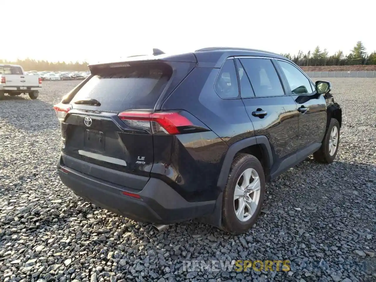 4 Photograph of a damaged car 2T3B1RFV6KC027281 TOYOTA RAV4 2019