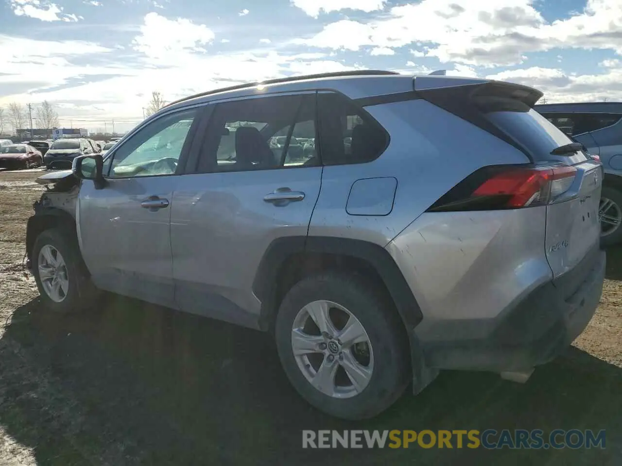 2 Photograph of a damaged car 2T3B1RFV8KW009041 TOYOTA RAV4 2019