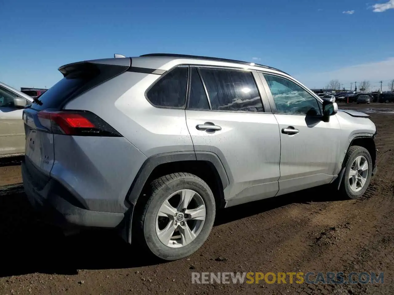 3 Photograph of a damaged car 2T3B1RFV8KW009041 TOYOTA RAV4 2019