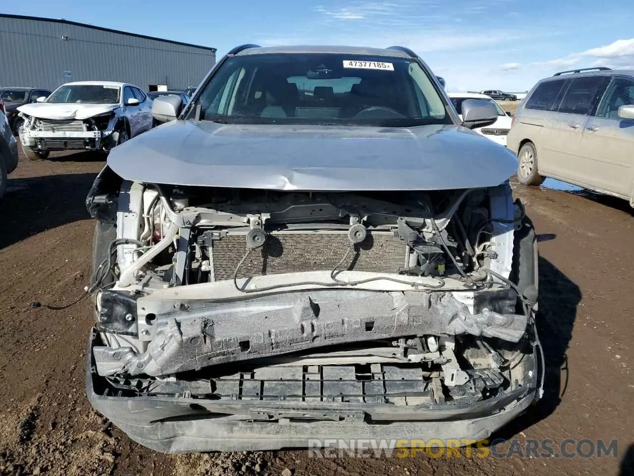 5 Photograph of a damaged car 2T3B1RFV8KW009041 TOYOTA RAV4 2019