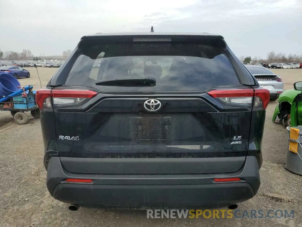6 Photograph of a damaged car 2T3B1RFV9KC014993 TOYOTA RAV4 2019