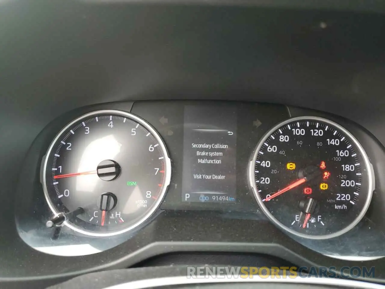 9 Photograph of a damaged car 2T3B1RFV9KC014993 TOYOTA RAV4 2019