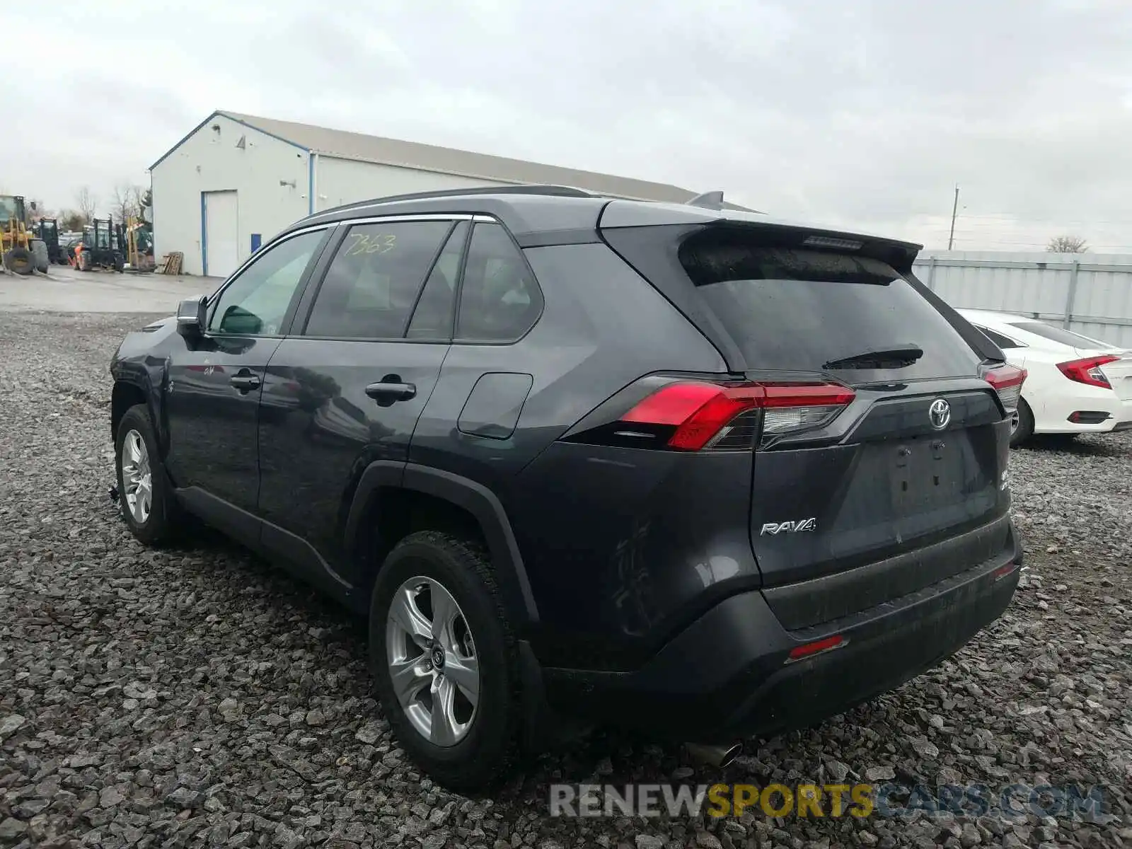 3 Photograph of a damaged car 2T3B1RFV9KW011669 TOYOTA RAV4 2019