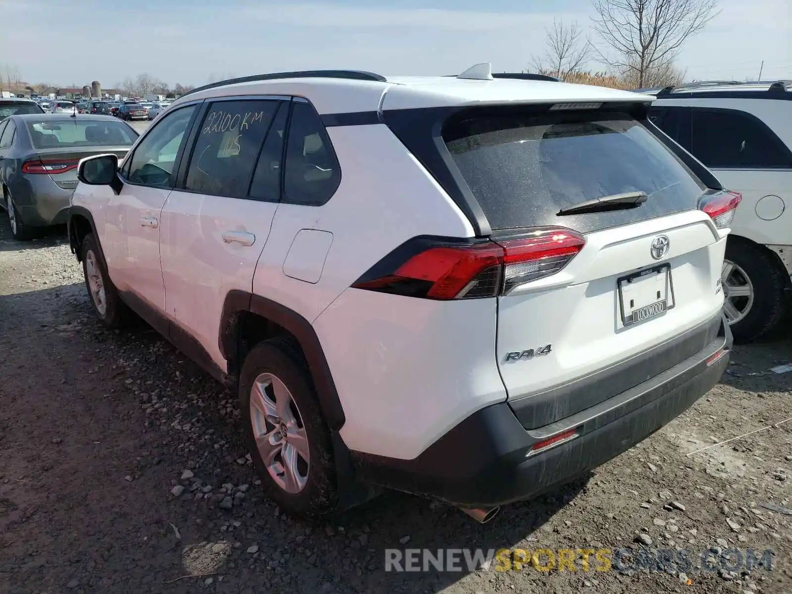 3 Photograph of a damaged car 2T3B1RFV9KW016449 TOYOTA RAV4 2019