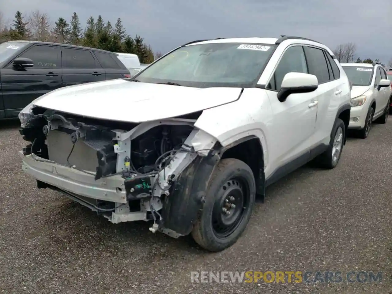 2 Photograph of a damaged car 2T3B1RFVXKW031994 TOYOTA RAV4 2019