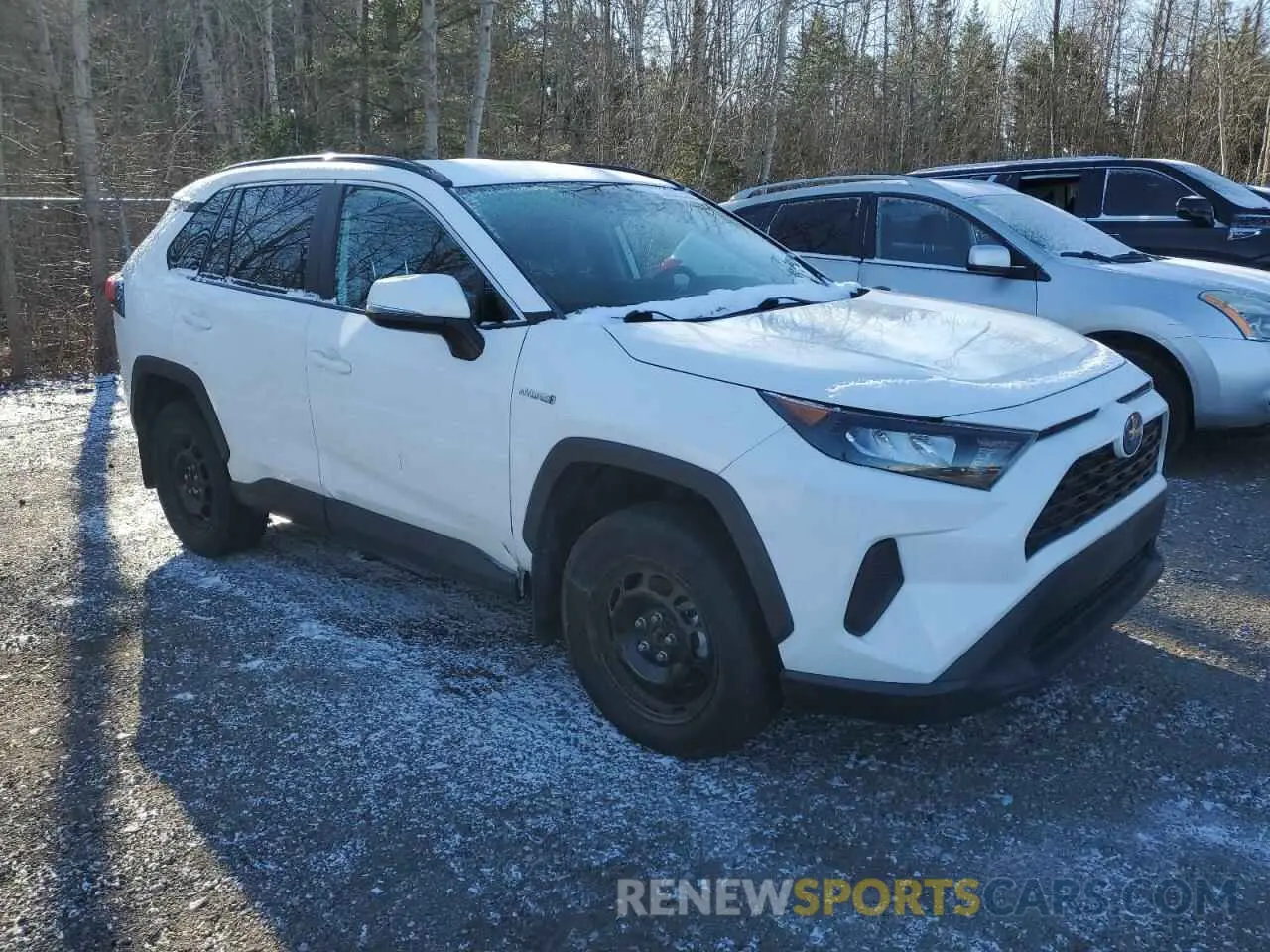 4 Photograph of a damaged car 2T3BWRFV8KW037715 TOYOTA RAV4 2019
