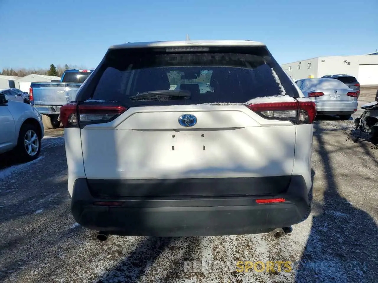 6 Photograph of a damaged car 2T3BWRFV8KW037715 TOYOTA RAV4 2019