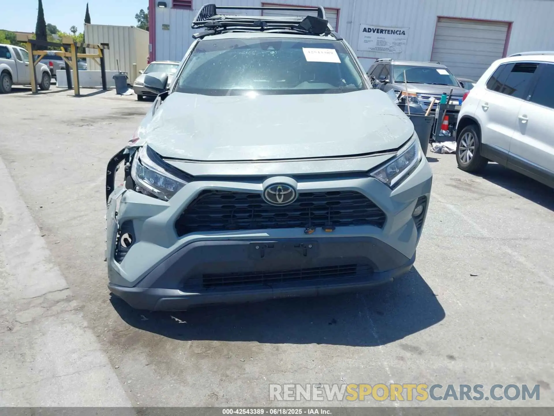 11 Photograph of a damaged car 2T3C1RFV0KC012974 TOYOTA RAV4 2019