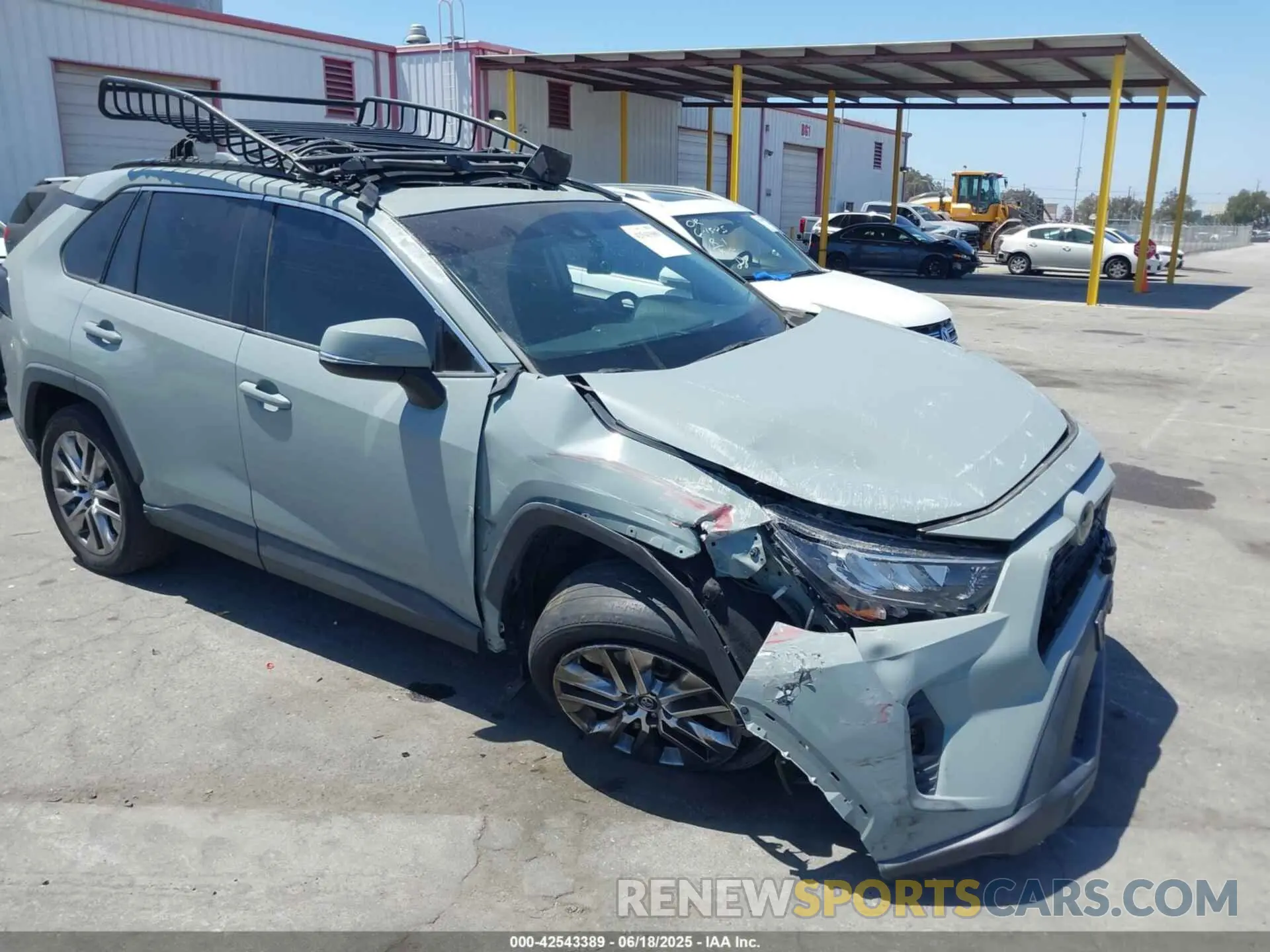 6 Photograph of a damaged car 2T3C1RFV0KC012974 TOYOTA RAV4 2019
