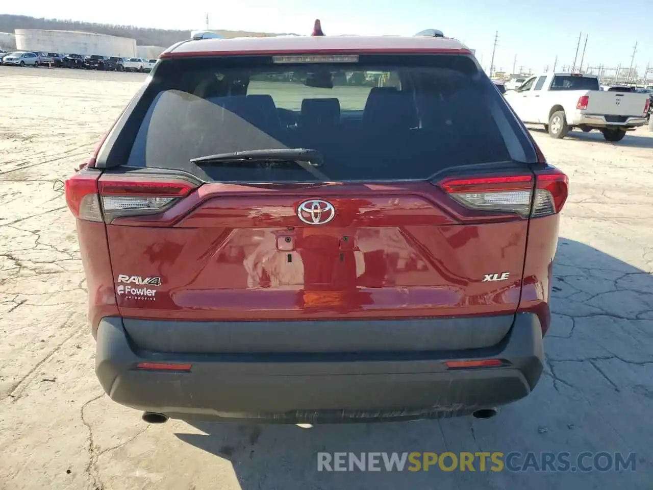 6 Photograph of a damaged car 2T3C1RFV0KW022449 TOYOTA RAV4 2019