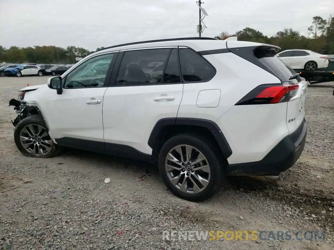 2 Photograph of a damaged car 2T3C1RFV0KW045875 TOYOTA RAV4 2019