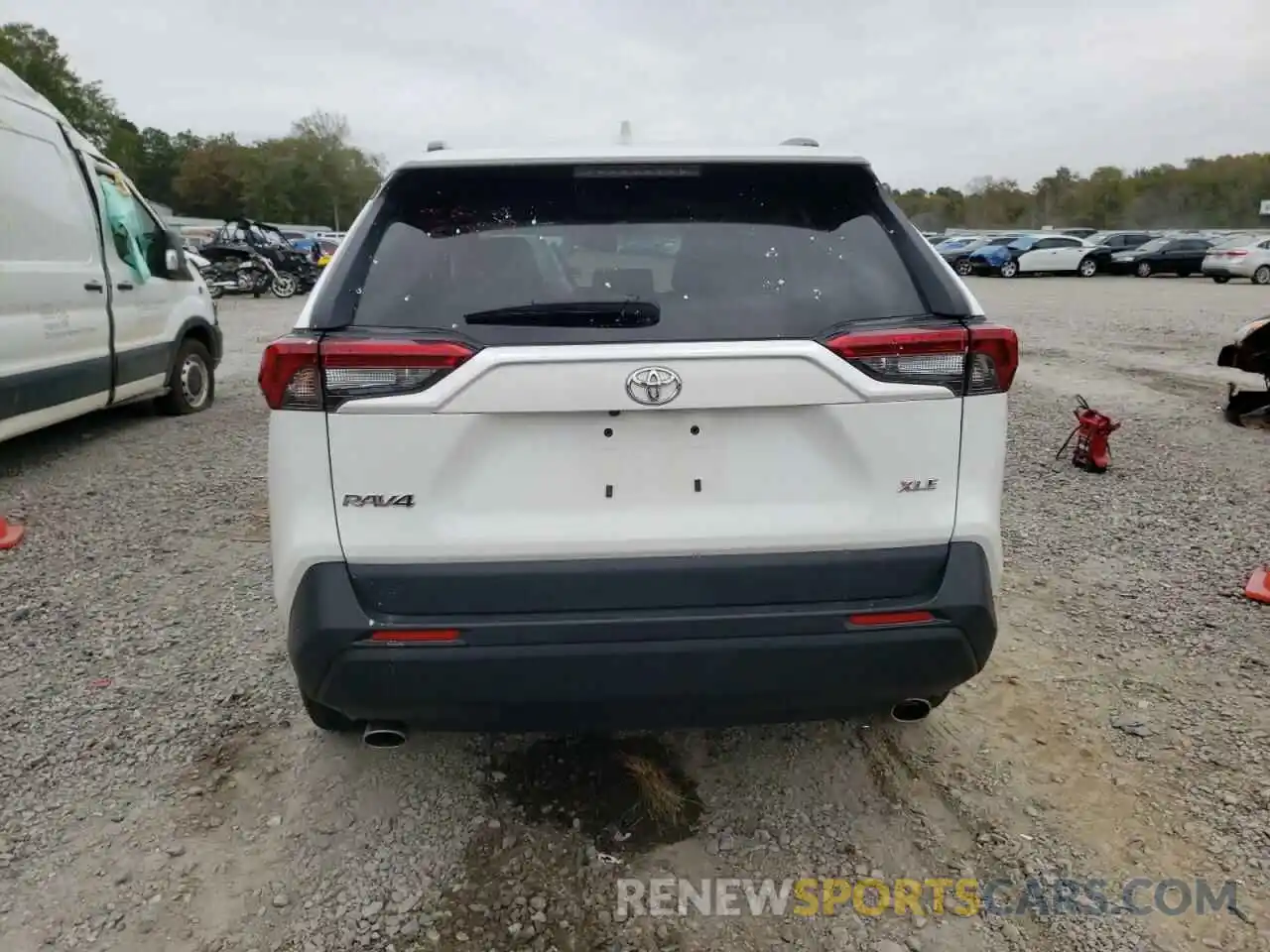 6 Photograph of a damaged car 2T3C1RFV0KW045875 TOYOTA RAV4 2019